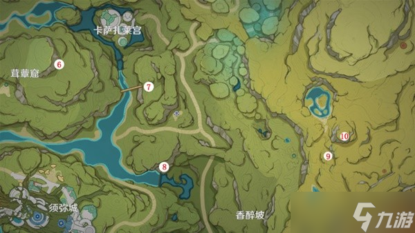 《原神》须弥兰那罗位置标注 须弥兰那罗在哪？