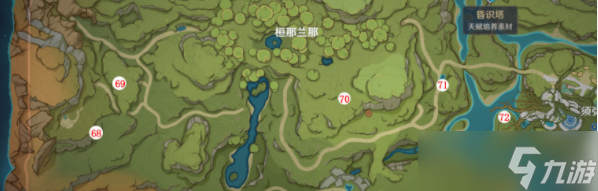 原神兰那罗位置大全