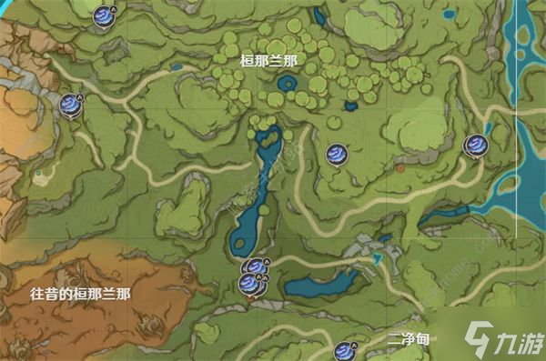 原神树王圣体菇位置分布图 树王圣体菇在哪里采集