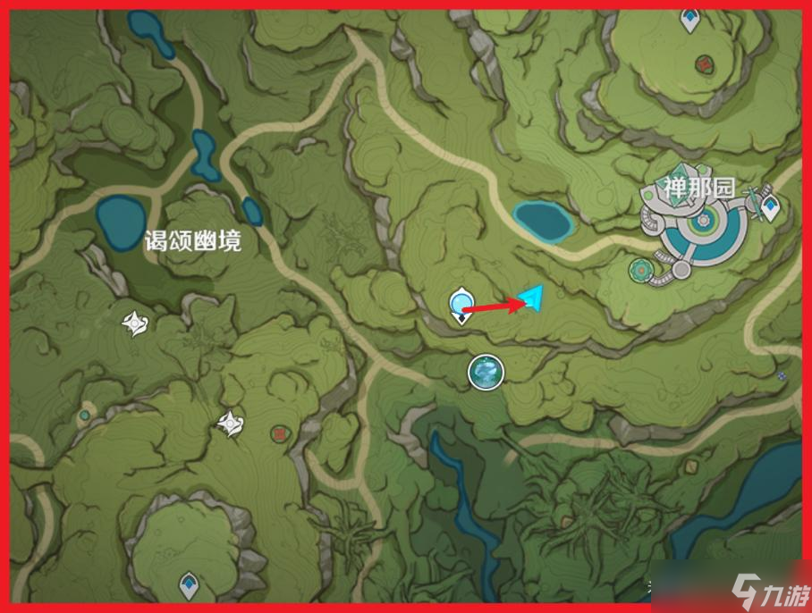 《原神》水天供书在森林中寻找苗圃攻略