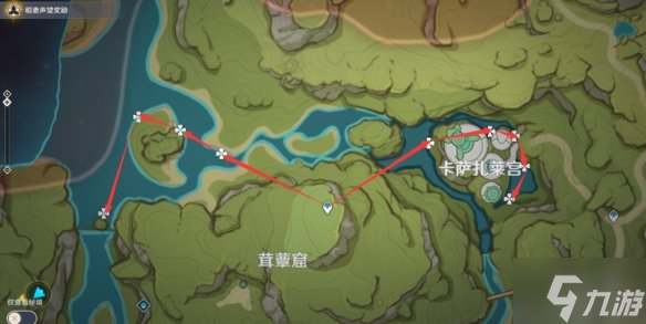 《原神》须弥月莲采集地点 月莲采集路线图为你呈上