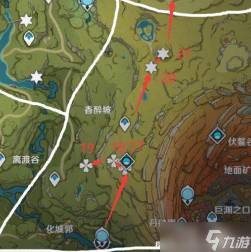 原神帮助76个兰那罗位置大全