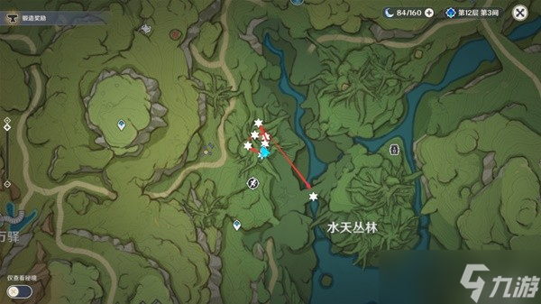 《原神》3.0须弥树王圣体菇收集点位标注 树王圣体菇采集路线分享