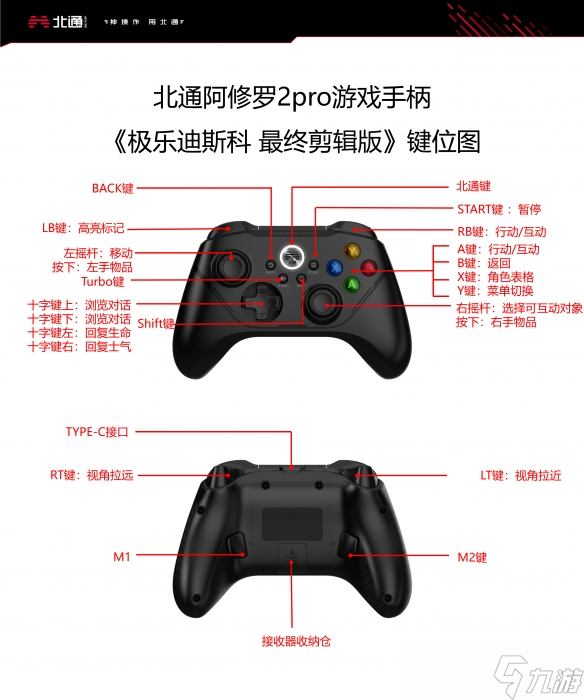 《極樂迪斯科》手柄怎么用？北通阿修羅2pro手柄教程