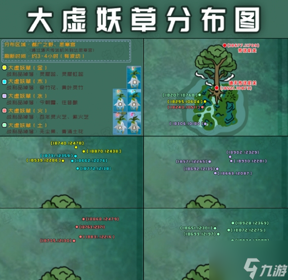 创造与魔法药材分布在哪 药材位置分布图一览
