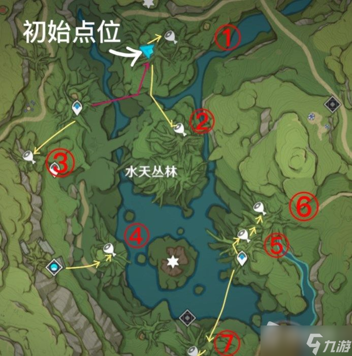 《原神》水天叢林樹屋解密攻略