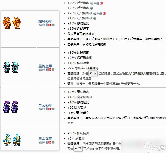 泰拉瑞亚职业怎么选