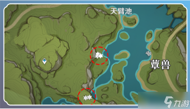原神蕈兽孢子采集线路