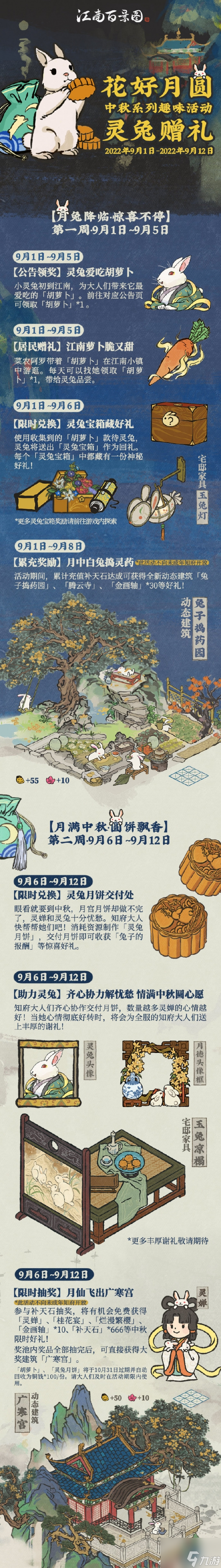 江南百景图2022中秋节活动怎么玩 具体介绍