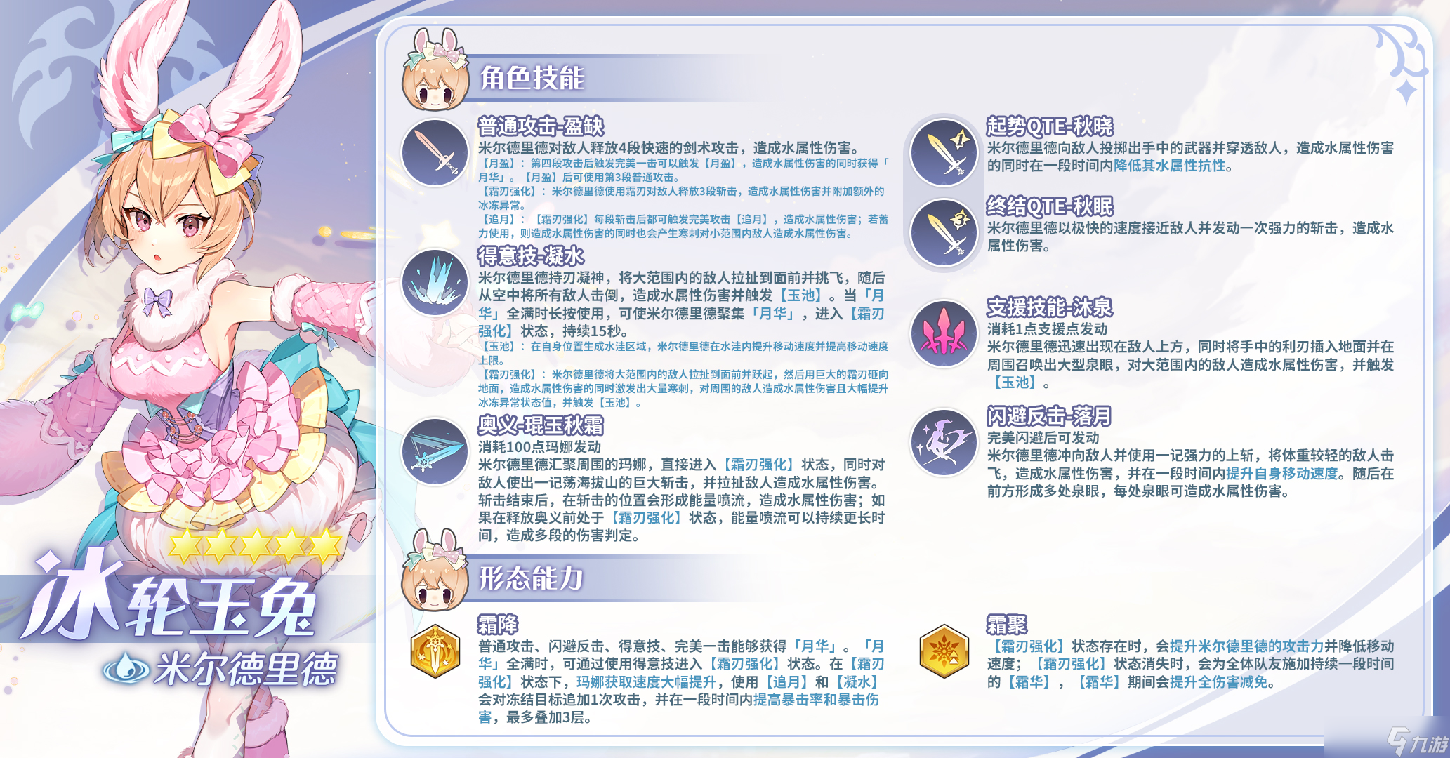 《玛娜希斯回响》冰轮玉兔怎么样