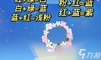 《摩尔庄园》清新花环合成方法