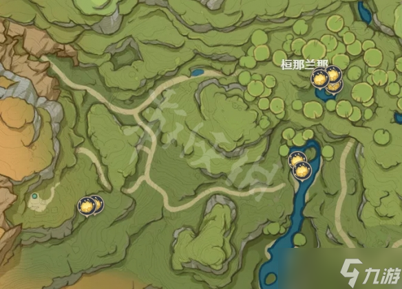 《原神》月莲位置分布图 须弥月莲在哪里采集？