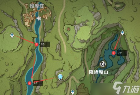 原神月莲在哪里采集？月莲高效采集线路分享