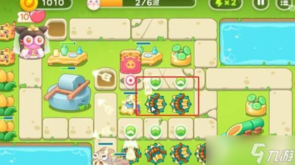 保卫萝卜4白萝卜传奇第二十四关通关攻略