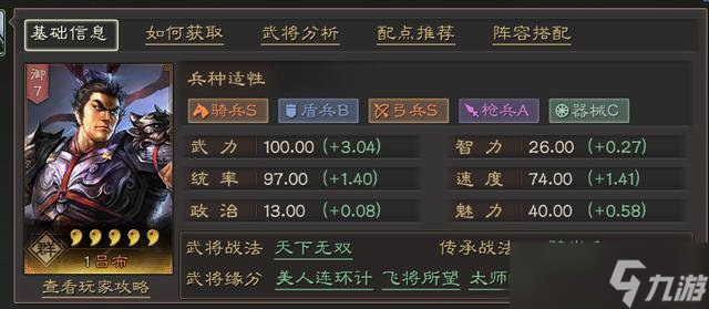 《<a id='link_pop' class='keyword-tag' href='https://www.9game.cn/sgzzlb/'>三国志战略版</a>》吕布主流阵容有哪些 吕布主流阵容推荐