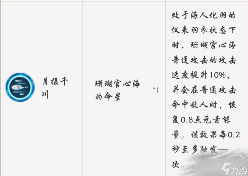《原神》3.0珊瑚宫心海命座选择推荐