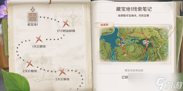 原神3.0藏宝地6攻略