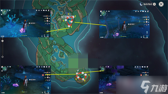 《原神》3.0珊瑚珍珠采集路线一览