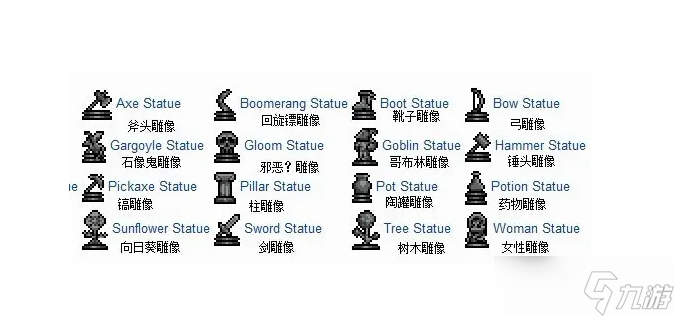 泰拉瑞亞如何用雕像刷錢