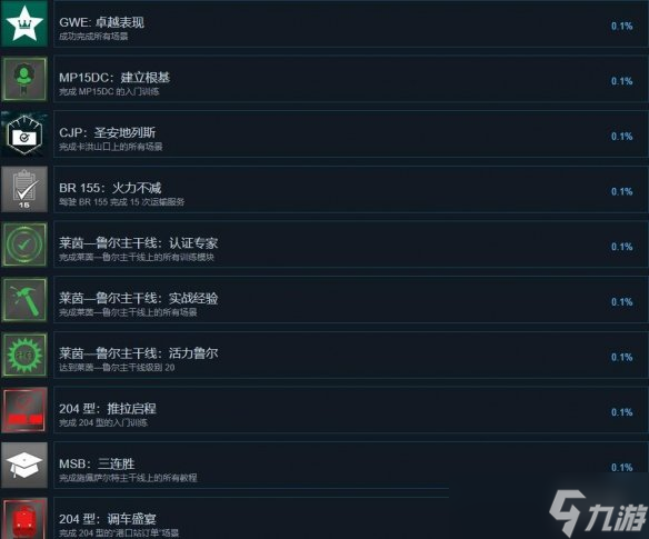 《模拟火车世界3》成就大全 成就怎么做？