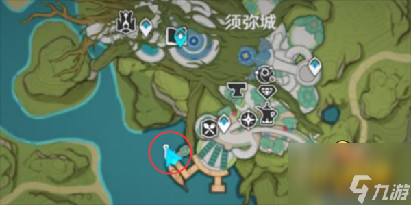 原神3.0须弥钓鱼点在哪-3.0须弥钓鱼点位置大全