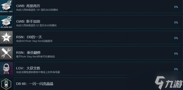 《模拟火车世界3》成就大全 成就怎么做？