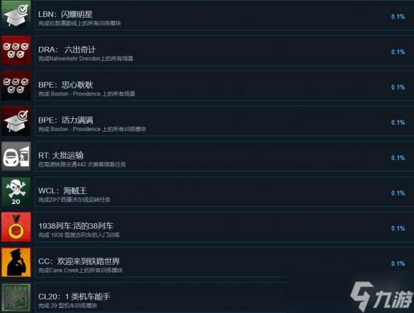 《模拟火车世界3》成就大全 成就怎么做？