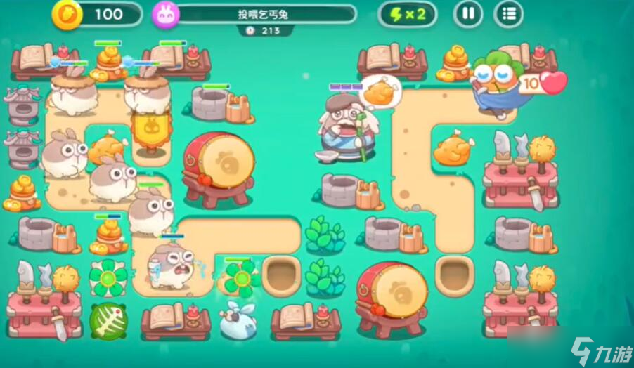 保卫萝卜4喜乐月饼节第13关攻略