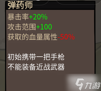 卤蛋英雄弹药师角色攻略