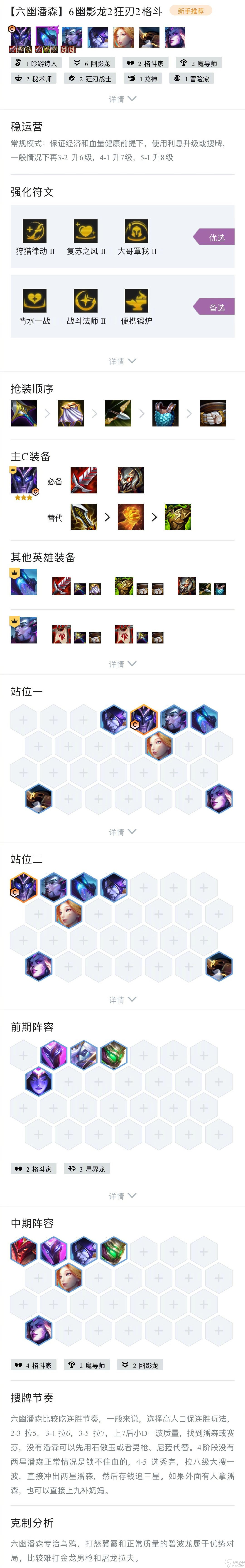 云顶之弈s7.5阵容推荐 云顶之弈s7.5阵容攻略大全