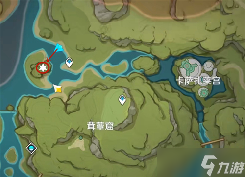 《原神》正法矩书在以前一同冒险过的地方位置介绍