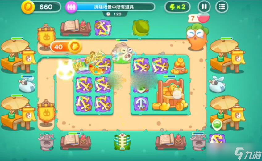 《保卫萝卜4》喜乐月饼节12关攻略详解