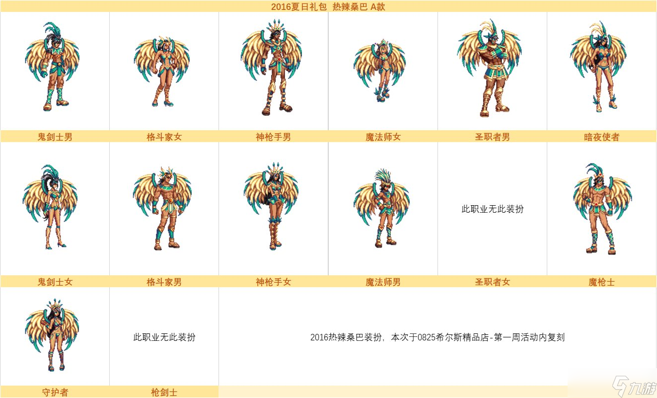 地下城与勇士DNF第三周希尔斯精品店全部时装外观图片一览