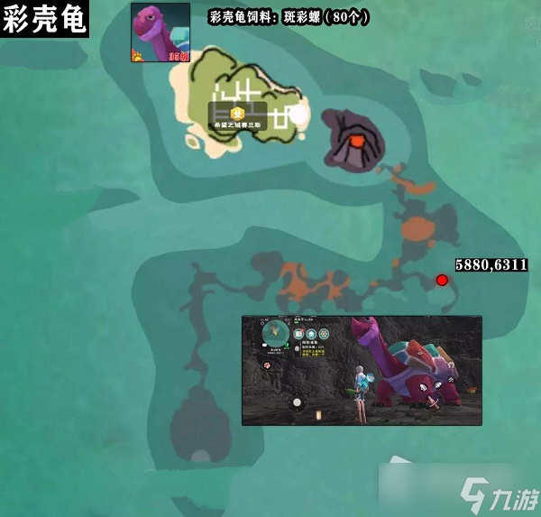 《创造与魔法》彩壳龟刷新时间介绍