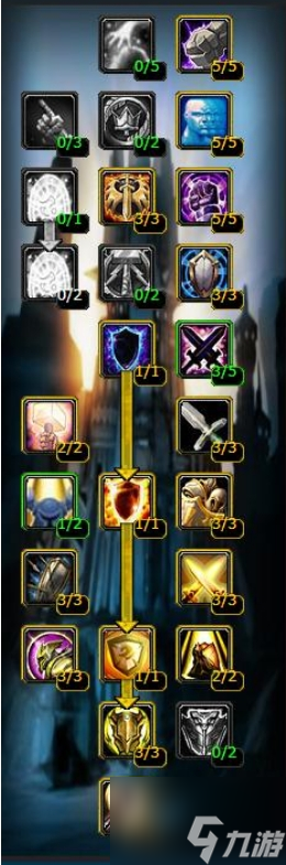 魔兽世界怀旧服WLK前夕防骑天赋一览