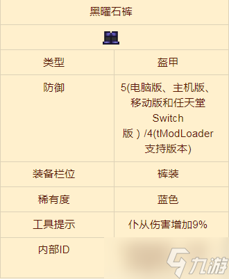 泰拉瑞亚黑曜石盔甲怎么合成