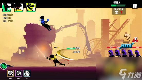 Steam动作类单机游戏《影子英雄》二测开启