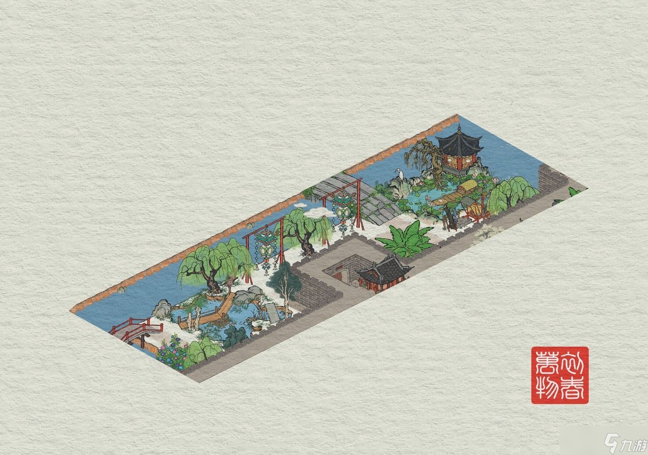 江南百景图松江府布局