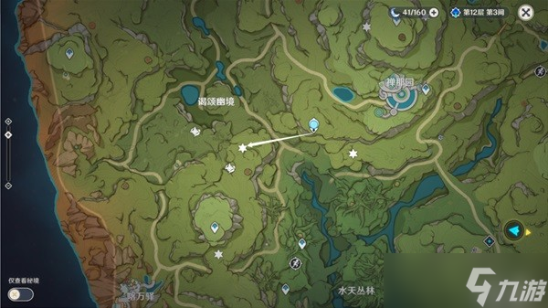 《原神》须弥幻梦之门位置说明