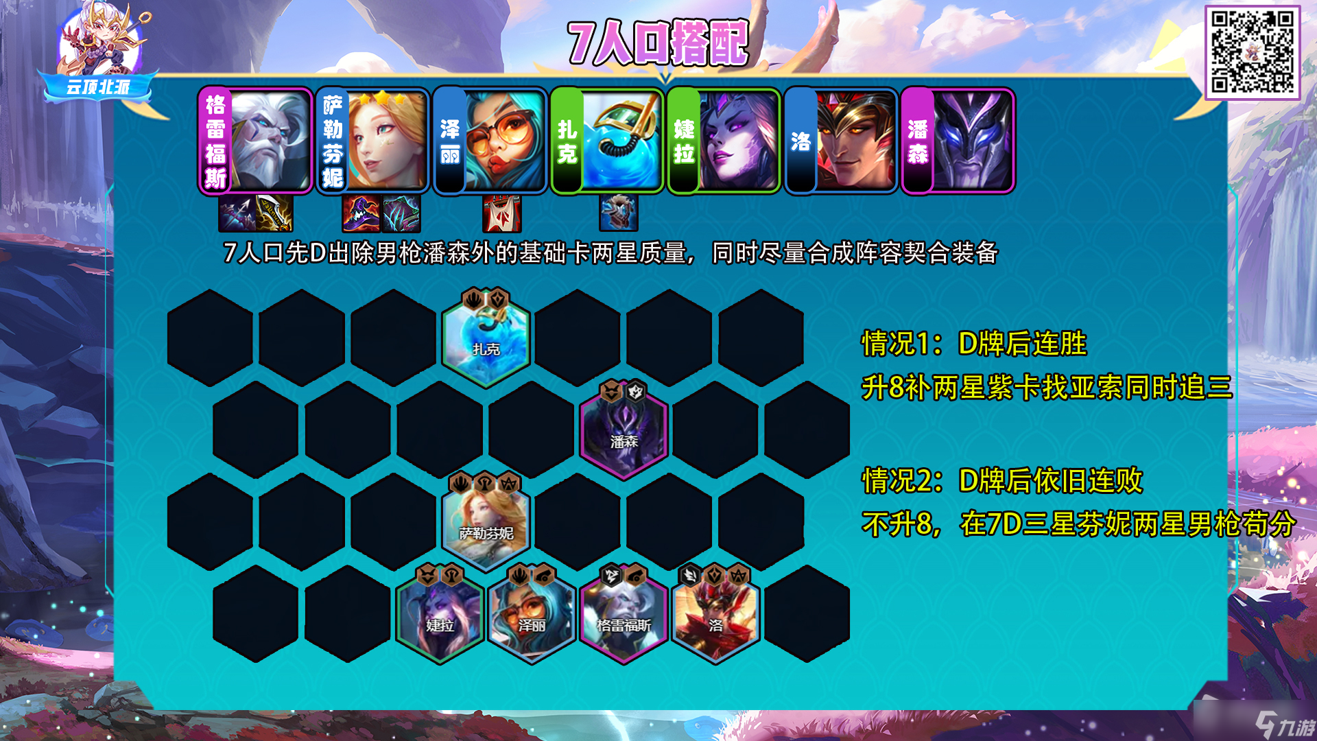 《云顶之弈》s7.5萨勒芬妮主C玩法攻略