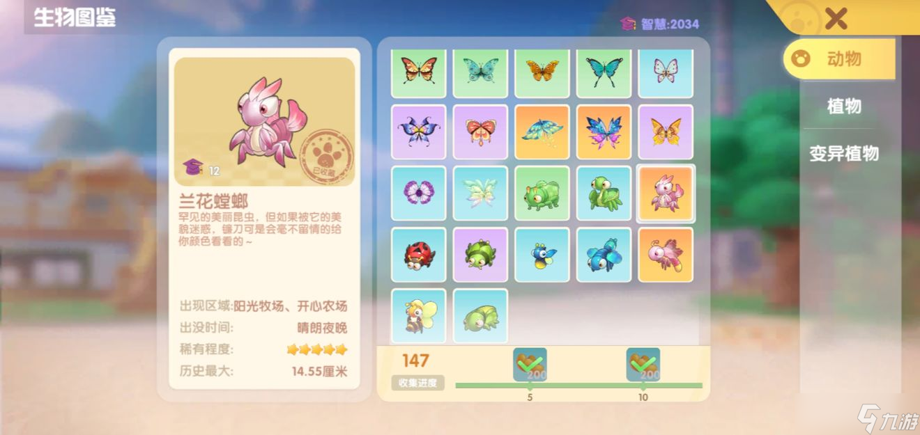 《摩尔庄园手游》兰花螳螂怎么抓