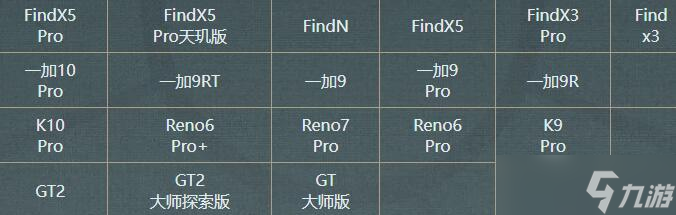《逆水寒手游》支持哪些机型