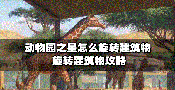 動物園之星建筑物怎么旋轉(zhuǎn) 旋轉(zhuǎn)建筑物攻略