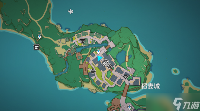 原神九十九物店主葵位置