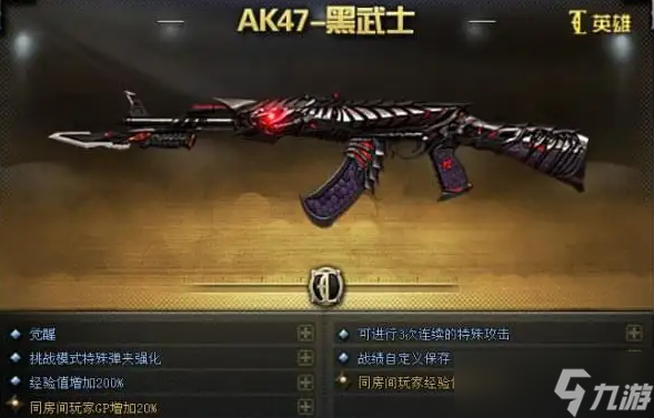 穿越火线ak47黑武士怎么觉醒