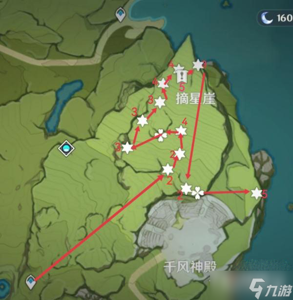 《原神》塞西莉亚花采集路线攻略