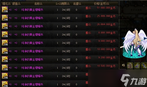 DNF9.22金秋礼包可交易道具价格一览 3大至尊男枪最便宜