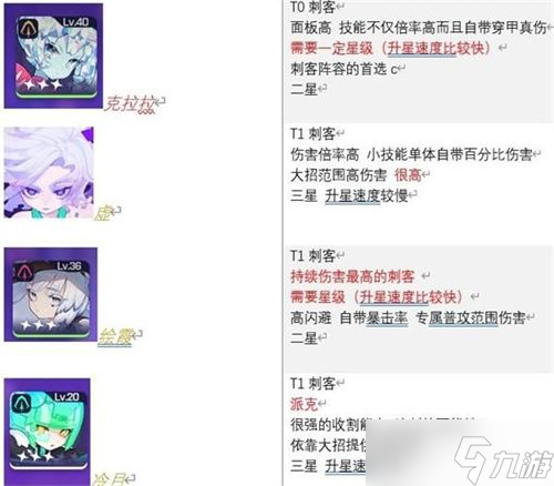 跃迁旅人wiki图鉴 全角色图鉴一览表