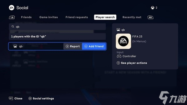 《FIFA23》跨平台联机系统说明