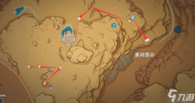 原神圣金虫分布图 塞诺突破材料圣金虫采集线路分享